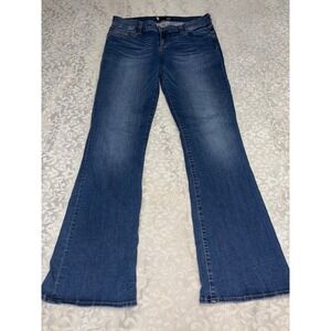 Kut from the Kloth Natalie Bootcut Jeans Womens 14 Medium Wash Stretch Denim